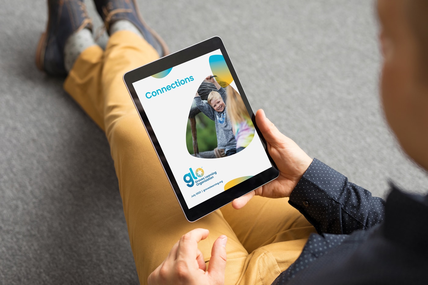 2022 Connections on tablet screen