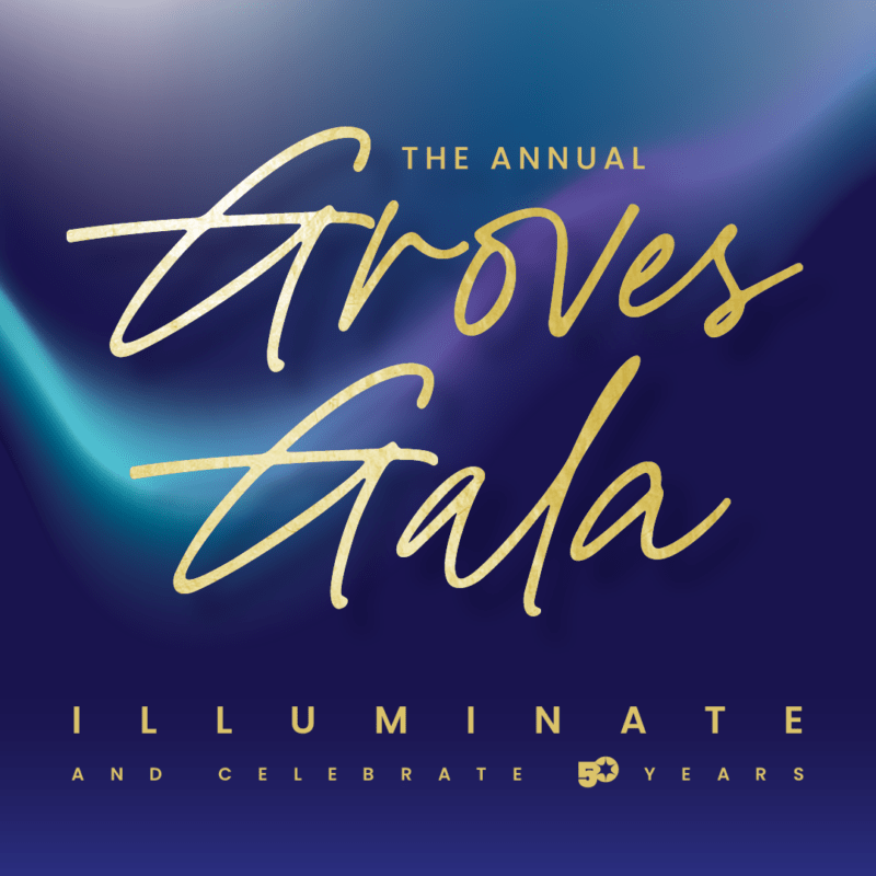 2023 groves gala logo